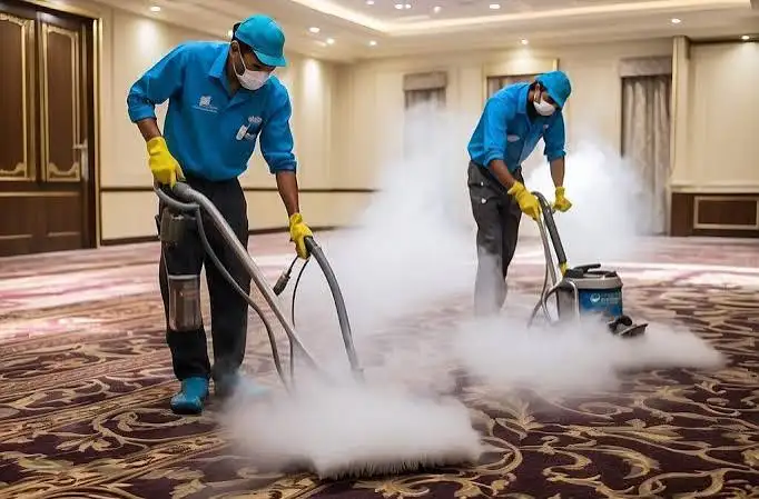 تنظيف سجاد بجهاز الحقن والاستخراج